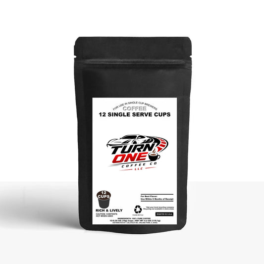12 Pack Single Serve Coffee Capsules